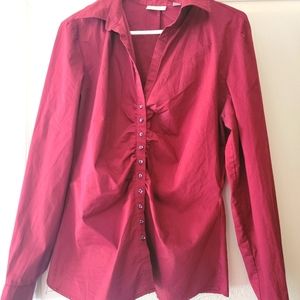 New York &Co fitted blouse